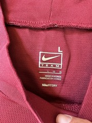 Lot Of 2 Vintage Nike Golf Mock Neck T-Shirt Mens Large Blue Red Dri-FIT UV