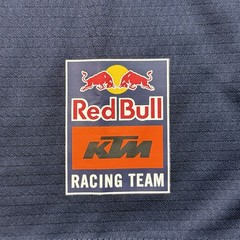 Red Bull KTM Racing Team Jersey Shirt Men’s US Size L Black w Printed Logo