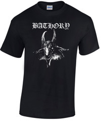 BATHORY T-shirt black metal venom celtic frost hellhammer graveland quorthorn