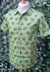 Boys Disney Parks – Pizza Planet Woven Button Shirt | BNWT | X-Small Toy Story