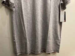 Flag & Anthem MadeFlex Men’s Short Sleeve Henley Tee Shirt Size Medium Lavender