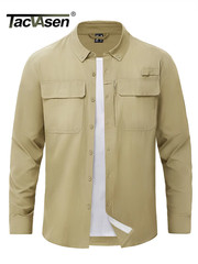 I Men’s Button Down Shirt, Long Sleeve, Quick Dry