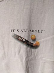 Vintage Y2K It’s All About Field Hockey Sports White Medium T-Shirt