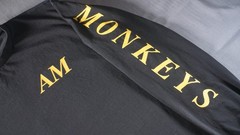 Arctic Monkeys AM Shirt Mens XL Black Long Sleeve British Rock Band Tee Tour