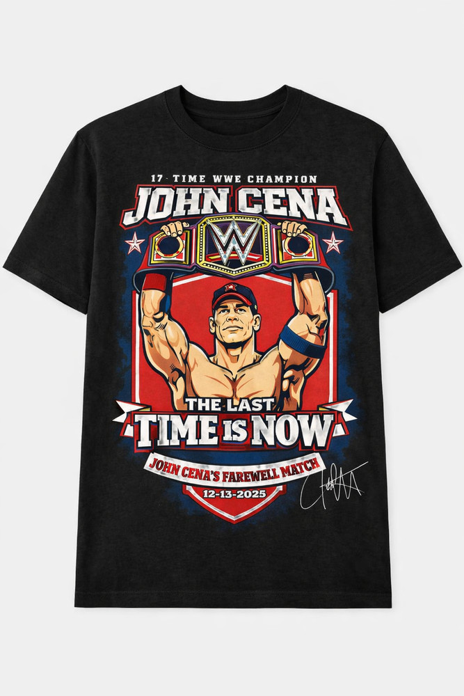 John C.e.n.a’s Farewell Tour Match in Washington, DC Dec 13 2025 T Shirt