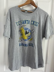 UC Santa Cruz Banana Fiat Slugs Heather Gray T-Shirt Men’s XL Pulp Fiction 1997