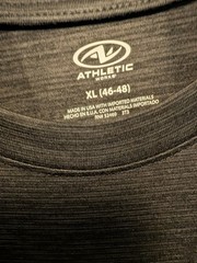 Athletic Works Driworks Quick Dry Tee Shirt Mens XL Short Sleeve Black NWT