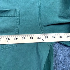 Duluth T-Shirt Men’s XL Green Cotton Academia Front Pocket Summer Classic Casual