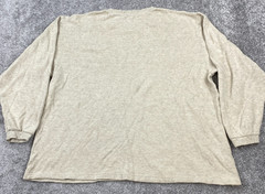 John Ashford Adventure Heather Oatmeal Men’s XXL Cotton Knit Shirt