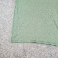 Fairbanks Alaska Shirt Mens Medium Green Graphic Crew Neck Short Sleeve Stretch