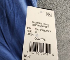 The Men’s Store at Bloomingdale’s Supima Cotton Tee XL Coastal Solid Crew Neck
