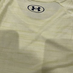 Under Armour Tech 2.0 Tiger T-Shirt UA Lime Yellow Loose Fit Size L