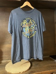 Men’s Sonoma BLUE T-Shirt Short Sleeve Crew Neck SIZE XXL BACK BAY ALES & SPIRIT