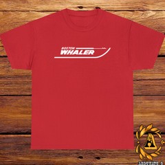 New Shirt Boston Whaler Boats Logo Black/Sport Grey/White/Navy/Red T-Shirt S-5XL