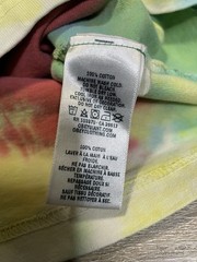 VTG Obey Mens Sz M Oversized Tie Dye Front Back AOP Y2K Tee T-Shirt