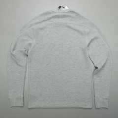 RLX Ralph Lauren Men’s Performance Crew Neck Shirt Size S Grey Waffle Knit