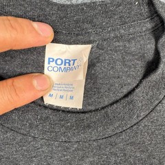 Port & Company Youtheory T-Shirt Men’s Medium Gray Short Sleeve Tri-Blend Soft