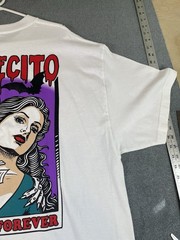 Suavecito Promade Together Forever Dracula White T Shirt Size 2XL Very Good