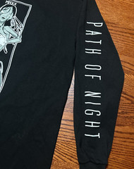 Shaka Wear Long Sleeve T Shirts Active White Size Large KHIVA Path Of Night