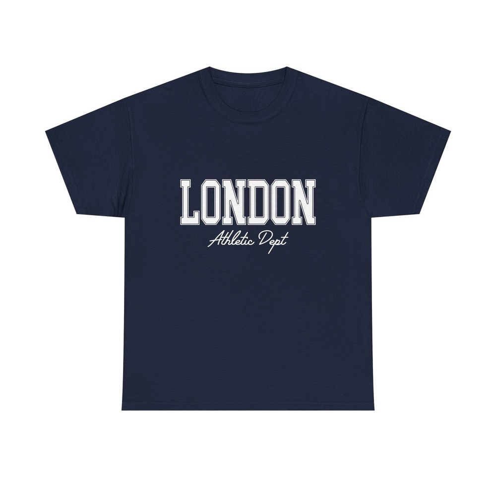 London United Kingdom Vintage Souvenir Y2k Aesthetic, Athletic Dept Tee