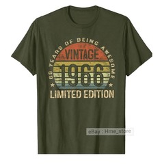 Vintage 1964 Birthday 60 Years Old Of Being Awesome T-Shirt 60th Bday Tee Gifts