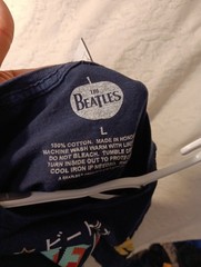 The Beatles Yellow Submarine Long Sleeve T-Shirt Mens Large NEW + TAG BLUE FAST