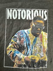 Brooklyn Mint Biggie Smalls Coogi Sweater Graphic Gray T-Shirt Men’s XXL NWOT