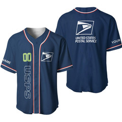 Personalized Postal Service Baseball Shirt, Postal Worker Uniform – S to 5XL