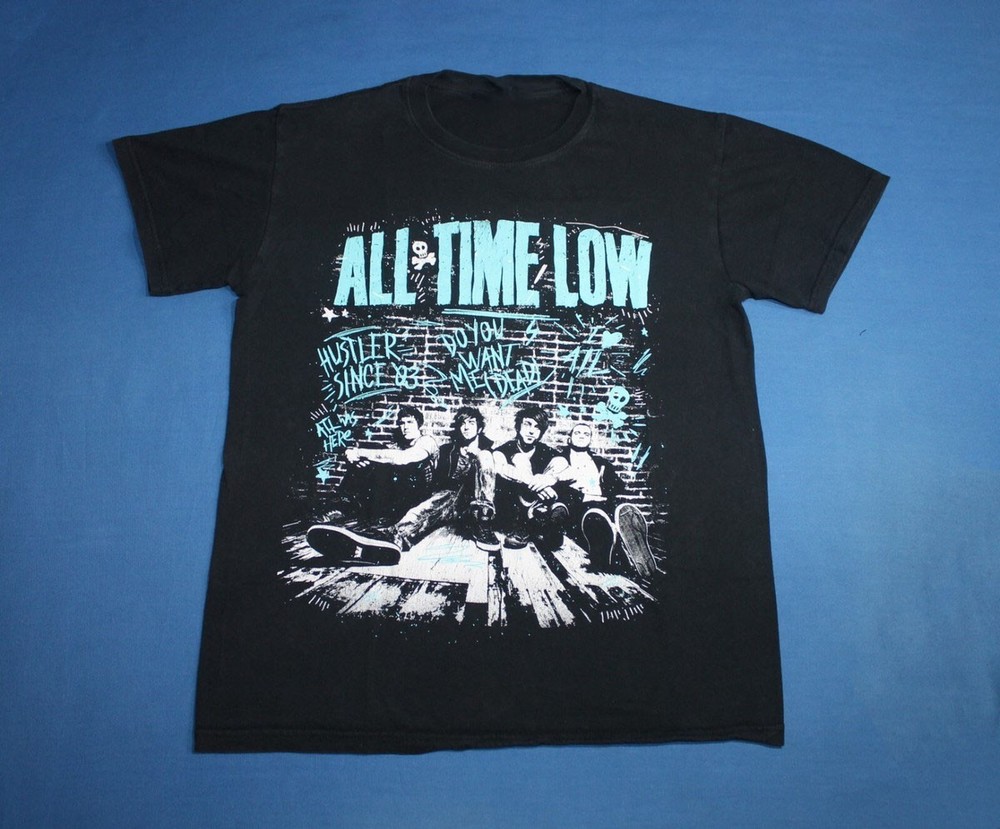 Vintage Classic All Time Low Shirt T Shirt S-5XL Pop Punk MA380 FREE SHIPPING