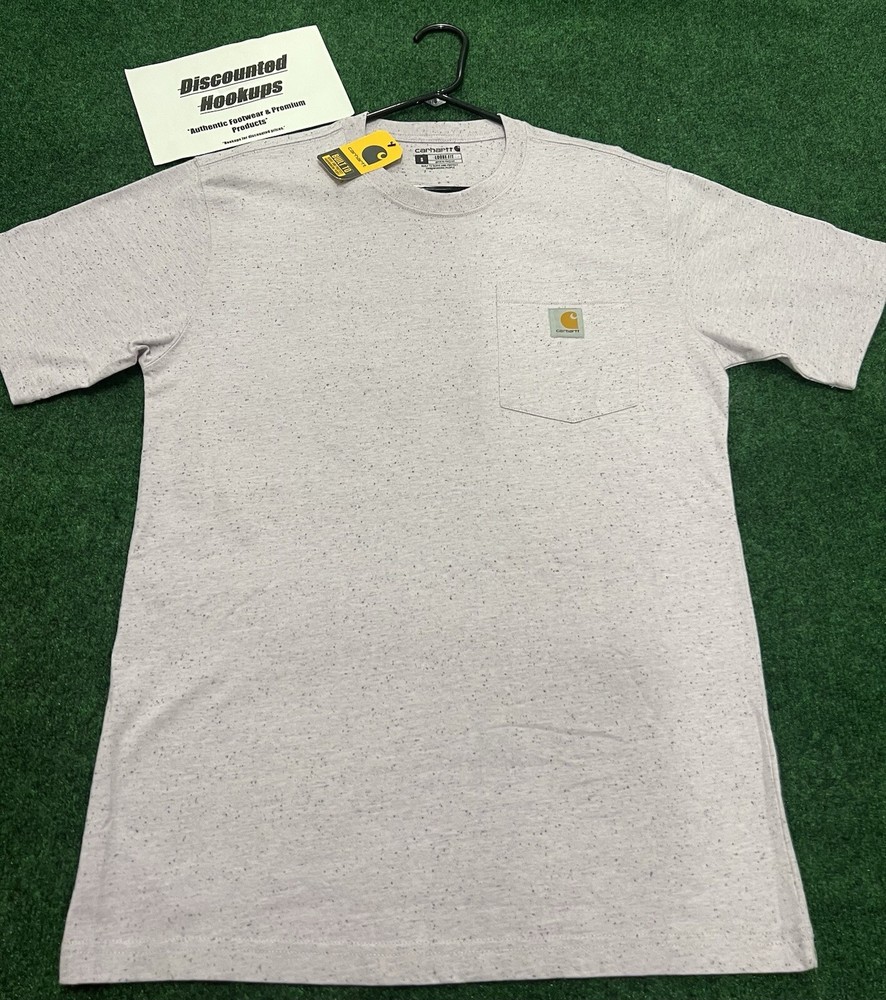 Carhartt Loose Fit Heavyweight S/S Pocket Mens Small & Medium Shirt NWT K87V39