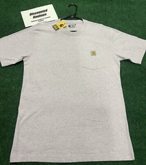 Carhartt Loose Fit Heavyweight S/S Pocket Mens Small & Medium Shirt NWT K87V39
