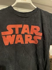 Star Wars Darth Vader C-Life Group Men’s T Shirt Size M Black NWT Acid Wash AOP