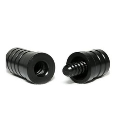 Y2Play Threaded Plastic Radial Joint Protectors – Black