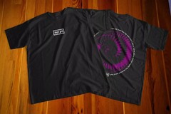 Vintage Style 1994 Nine Inch Nails NIN Downward Spiral Band Tour Rare T-shirt