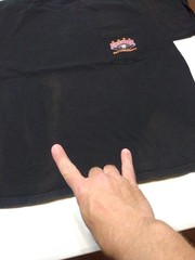 Lot Of 6 Men’s Size Large Black T-Shirts Biker Motorcycle With Damage