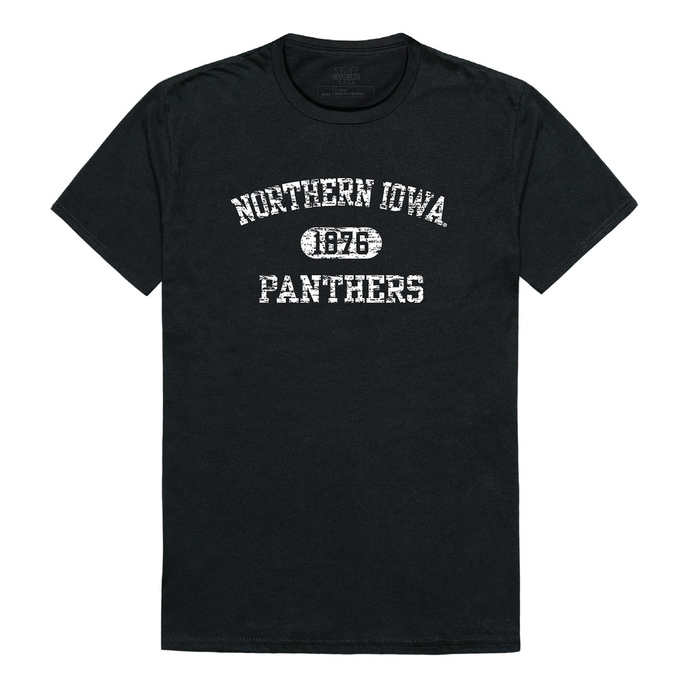University Of Northern Iowa Panthers UNI Distressed Arch College Tee T Shirt