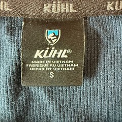 Kuhl Men’s Teal Thermal Henley Long Sleeve Size S