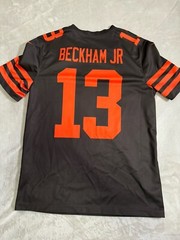 Nike Dri-Fit NFL On Field Color Rush Cleveland Browns Beckham Jr Men’s Medium.