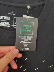 (US SELLER) Uniqlo x Star Wars 2019 T-Shirt Master of Graphics UT NIGO Black