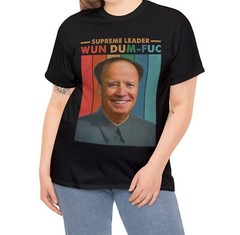 Supreme Leader Wun Dum-Fuc T-shirt, Funny Joe Biden Mao Zedong Retro Vintage Tee