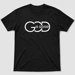 God Is Good Christian Graphic Tee – Minimalist Faith Statement T-Shirt