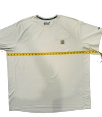 Carhartt Men’s Force Pocket Short Sleeve T-Shirt Malt Color Relaxed Fit Size 2XL