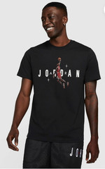 New Nike JORDAN AIR JUMPMAN HOLIDAY GRAPHIC XL T-SHIRT “BLACK” DC9797-010