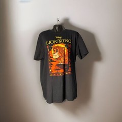 Pop Tees XL Mufasa Disney Lion King Womens T Shirt Short Sleeve