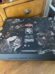 Harley-Davidson Wolves Forever Bushido Tee Box Set Black Graphic Men’s XL