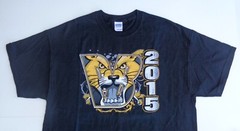 BIG CAT TIGER Logo Graphic T Shirt 2015 ‘Can’t Touch Th15!’ Size XL VG Condition