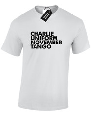 Charlie Uniform Funny Rude Design Joke Comedy Gift Unisex T-Shirt