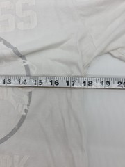 Express T-Shirt Men Medium White Graphic Tee#46578