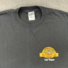 Vintage Gildan L Black Smokin Ass Cigars Hawaii Las Vegas Fine Leaf Tobacco Tee