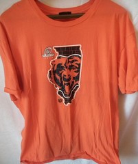 Chicago Bears NFL Pro T-Shirt Men’s X-Large Illinois Bear 2018 Playoffs Cotton